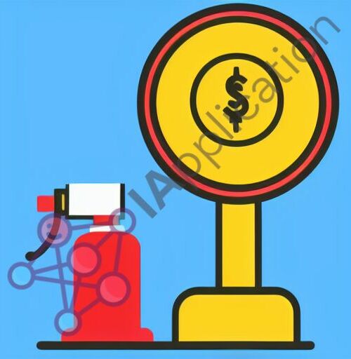 Icon for an Application to Know price of Gasoline