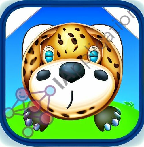 Icon for an Animal Game for Kids
